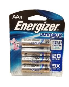 LITHIUM L91B4 ENERGIZER AA-4