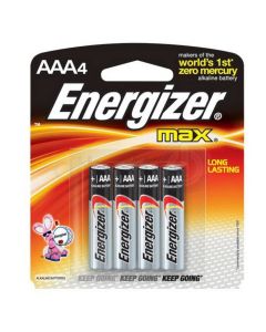 E92B4 AAA ENERGIZER 4-PK