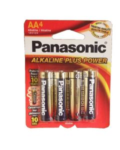 ALKALINE PANASONIC ''AA'' 4-PK