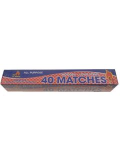 FIREPLACE MATCHES 40ct 11inch