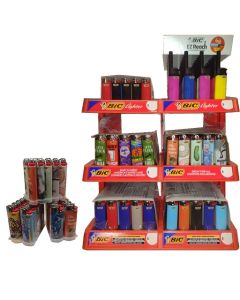 320 BIC LIGHTER DISPLY(6TRAYS)