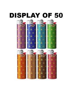 BIC LIGHTER 50s METALLIC HOLO