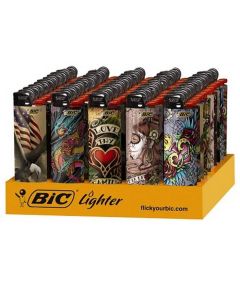 TATTOO BIC LIGHTER 50s