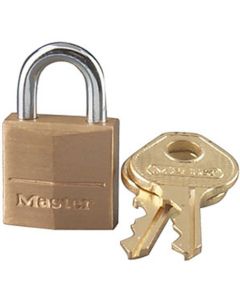 MASTER 120D BRASS PADLOCK 19mm