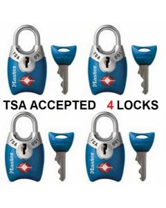 MASTERLOCK 4689Q TSA ACCPT 4pk