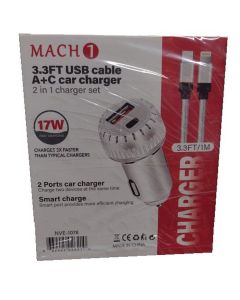 CHARGER SET I-PHONE CAR &CABLE
