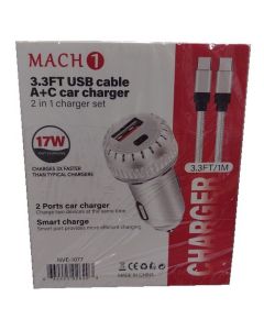 CHARGER SET TYPE-C CAR & CABLE