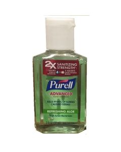 PURELL ALOE SANITIZER 2oz FLIP