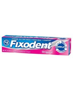 2.4oz FIXODENT CREAM TUB