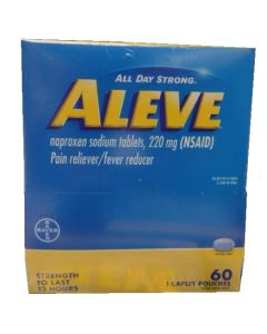 ALEVE POUCHES 1s BOX-60 CAPLET
