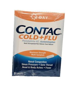 CONTAC COLD&FLU 8s CAPLET DAY