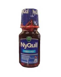 NYQUIL 4oz CHERRY COLD & FLU