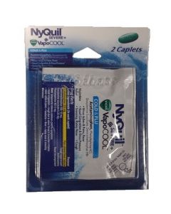 CARDED SINGLE USE NYQUIL 2s