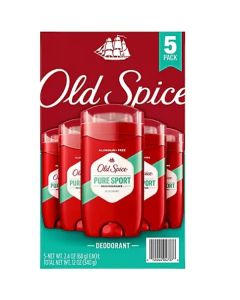OLD/SPICE DEOD SPORT 2.4oz 5pk