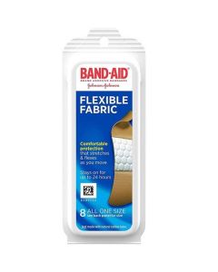 PLASTIC J&J BAND-AID 8s 3/4x3i