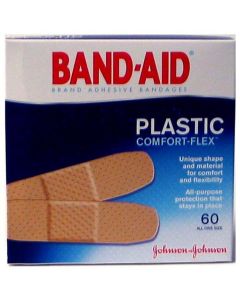 J&J PLASTC BAND-AID 60s 3/4x3