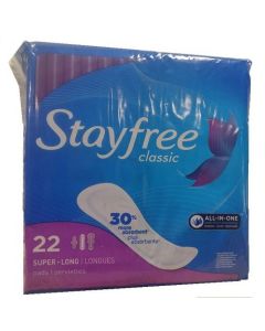 STAYFREE MAXIPAD SUPER 22ct