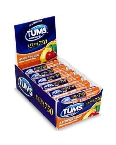 EXT-STR SINGLE TUMS FRUIT 12s