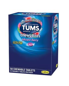 TUMS 2s ASST BERRIES BOX-25s
