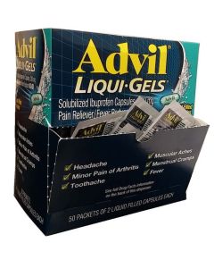 LIQUI-GELS ADVIL 2s BOX/50