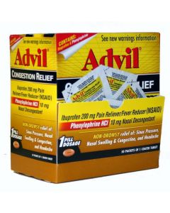 ADVIL CONGESTION TAB 1x50