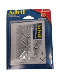 CARDED SINGLE USE ADVIL TAB 2s