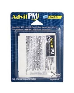 CARDED SINGLE USE ADVIL PM 2s