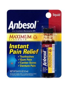 ANBESOL .41oz MAX STRGH LIQUID