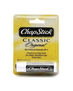 INDV CARDED CHAPSTICK REGU 12s