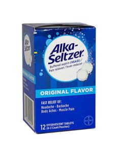 ALKA SELTZER ORIGINAL 12s