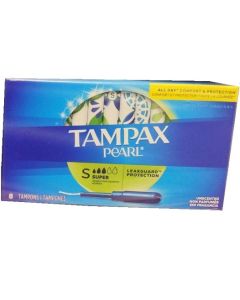 TAMPAX PEARL 8s SUPER UNSCENTD
