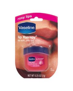 VASELIN .25 JAR LIP THRPY ROSY