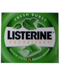 POCKETPAK 24ct FRESH BRST LIST