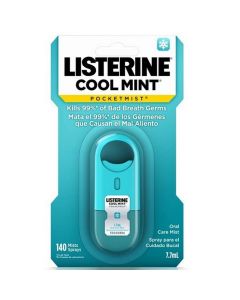 LISTERINE 7.7 PKT SPRAY CLMINT