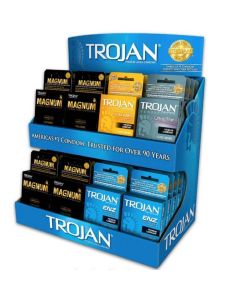 NEW TROJAN DISPLAY OF 32 X 3ct