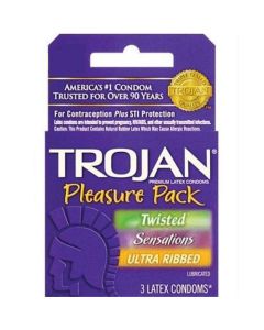 TROJAN 3s PLEASURE PACK