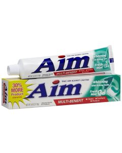 AIM WHITENING GEL T/PST 5.5ozz