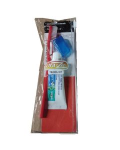 TRAVEL T/BRUSH KIT W/crest .85