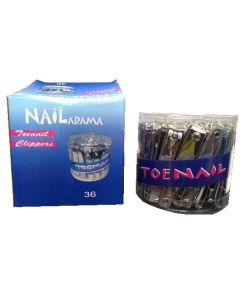 TOENAIL CLIPPERS JAR OF 36s