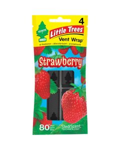 52736 VENT WRAP 4pk STRAWBERRY