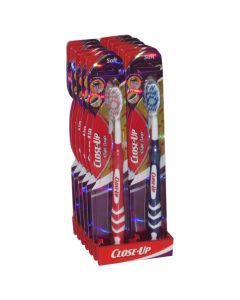 CLOSE-UP ANGLE TOOTHBRUSH SOFT