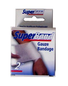 WHT SUPER GAUZE BANDAGE 2inch