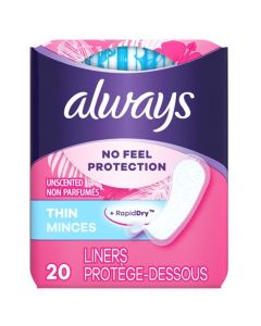 ALWAYS ULTRA THIN 20s UNSCETED