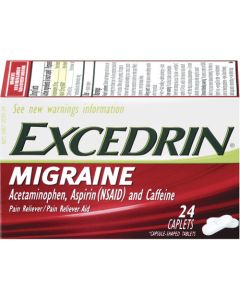 MIGRAINE EXCEDRIN 24s CAPLETS