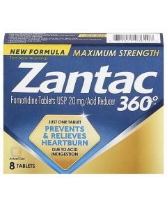 ZANTAC 360 TABLET 8ct