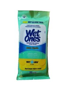 20ct WET ONES SENSITIVE