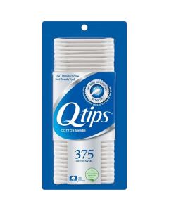 Q/TIPS COTTON SWABS 375ct