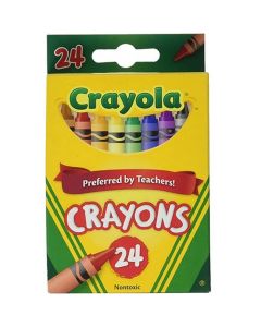 CRAYOLA CRAYONS 24s