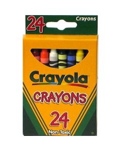 SPEC CRAYOLA CRAYONS 24s CS/48