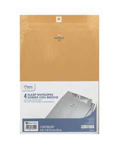 MEAD 9x12 CLASP ENVELOPE 4ct